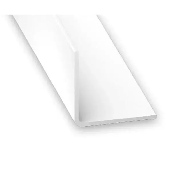 Ángulo pvc blanco 100 x 0,7 x 0,7 cm