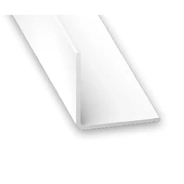 Ángulo pvc blanco 100 x 1 x 1 cm