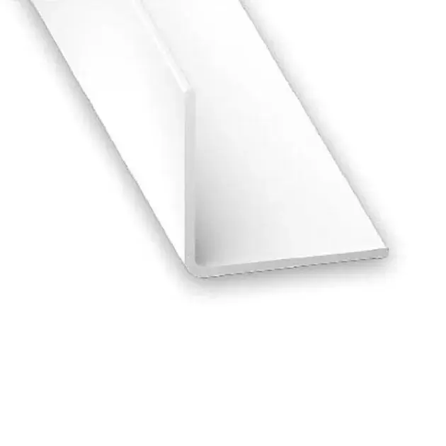 Ángulo pvc blanco 260 x 1 x 1 cm