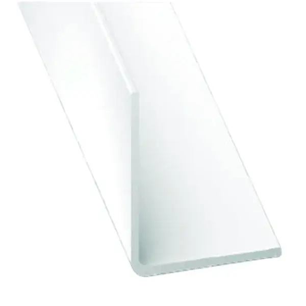 Ángulo pvc blanco 260 x 6 x 6 cm