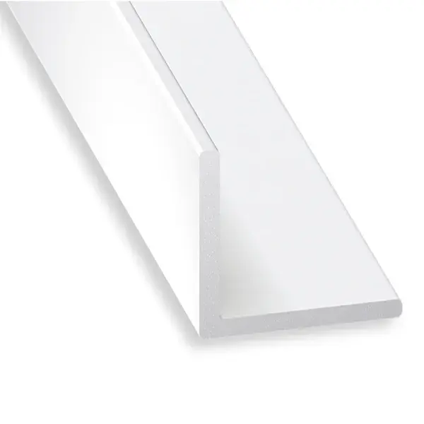 Ángulo pvc blanco 260x10x10 cm