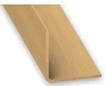 Ángulo pvc roble 100 x 3 x 3 cm