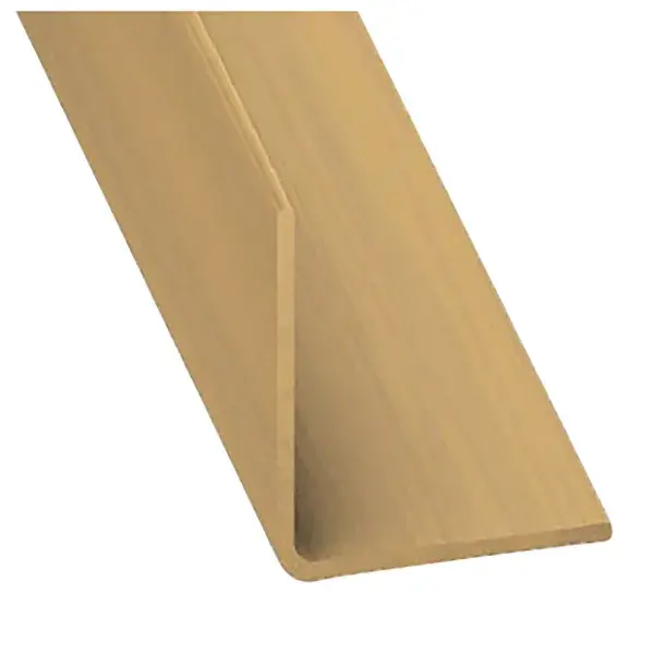 Ángulo pvc roble 250 x 3 x 3 cm