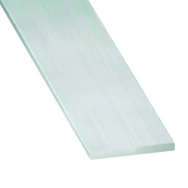 Pletina de aluminio bruto 40 x 2 mm - 2,5 m