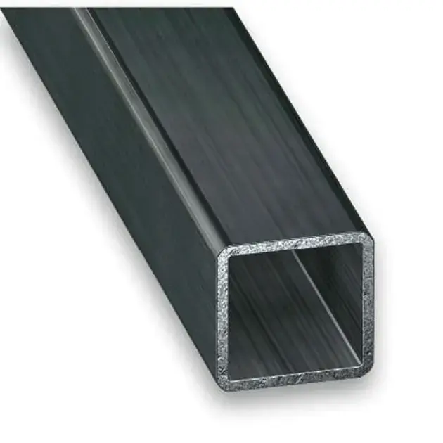 Tubo cuadrado acero laminado 100 x 2 x 2 cm