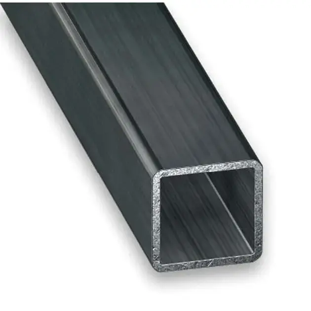 Tubo cuadrado acero laminado 100 x 2,5 x 2,5 cm