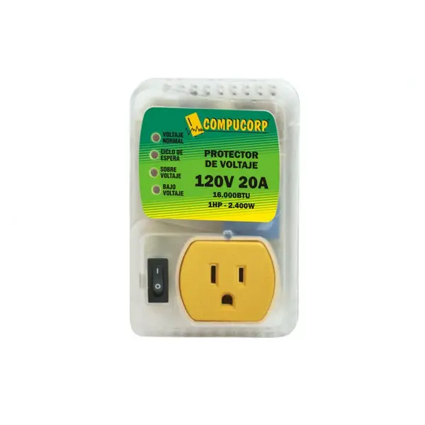 Supresor de Picos Enchufable Compucorp 120V 20A