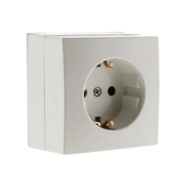 Base de enchufe superficie