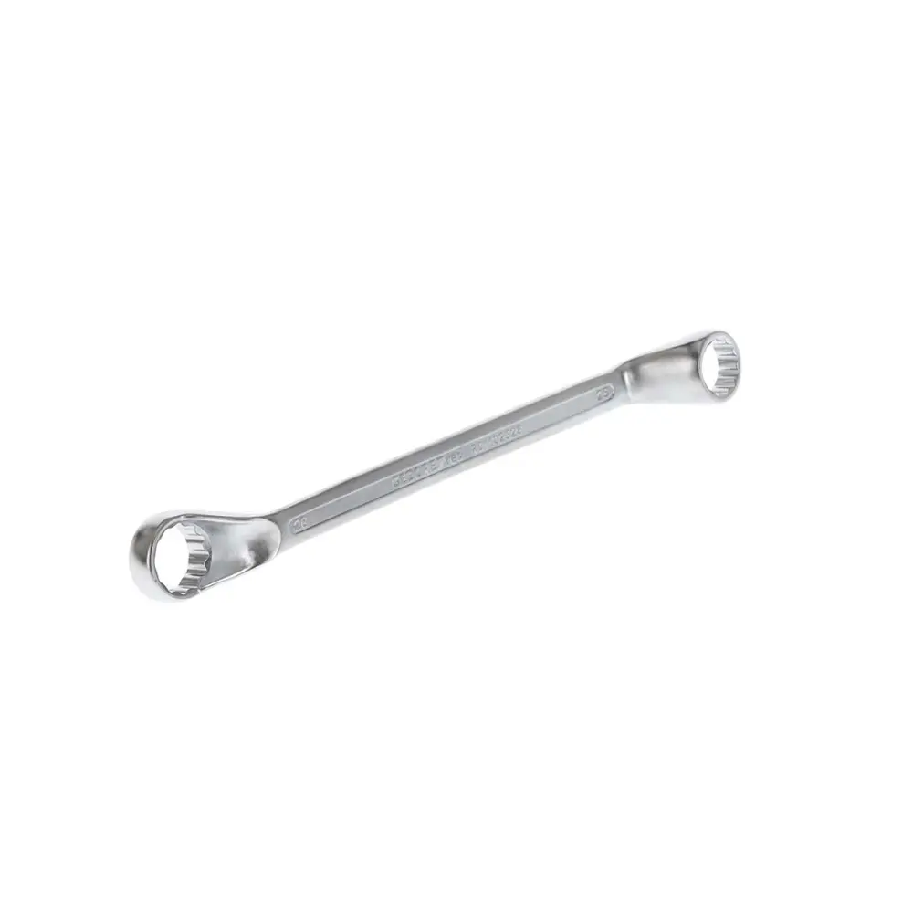 Gedore red r01102528 - llave estrella acodada 25x28 mm l=345 mm (3300919)