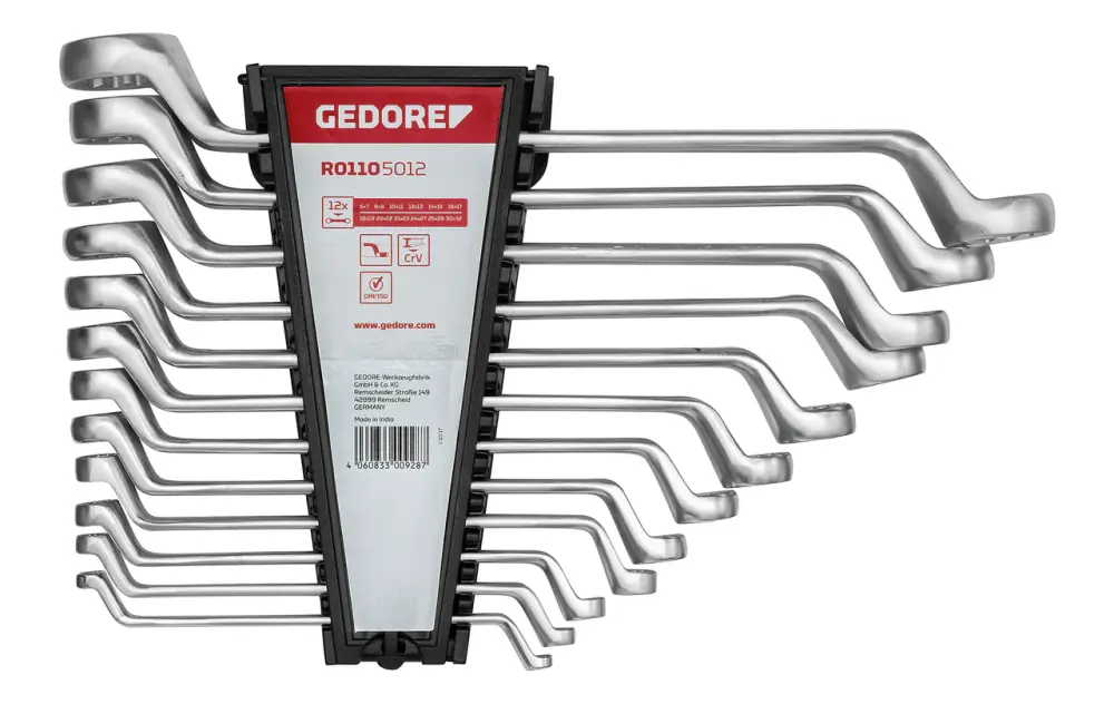 GEDORE red R01105012 - Set 12 offset star keys, 6-32 mm (3300928)