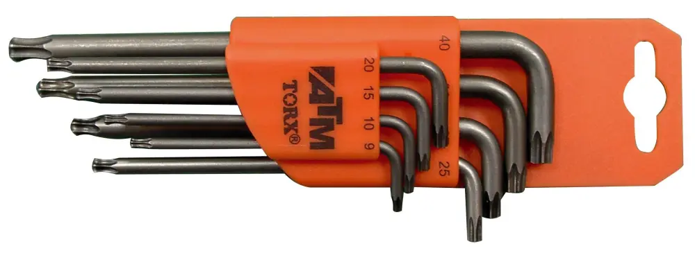 Atm llaves & vasos atm llaves vasos-a1601-juego de 8 llaves acodadas Tamaño Estándar