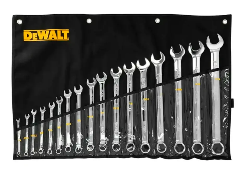 Certificado OEM Juego Llaves Combinadas SAE Dewalt DWMT45428 17pzas