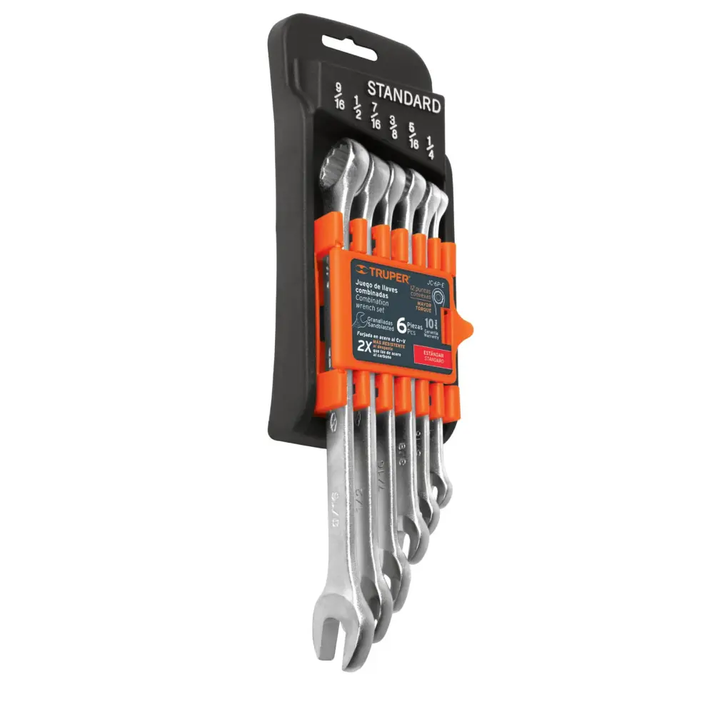 Juego de Llave Mixtas / Juego de 6 Piezas Truper.