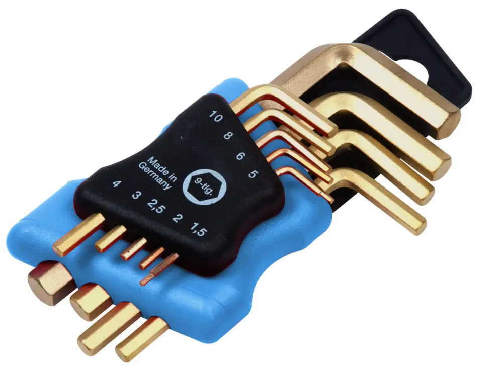 Llave de Juego de llaves allenes 9pcs AC