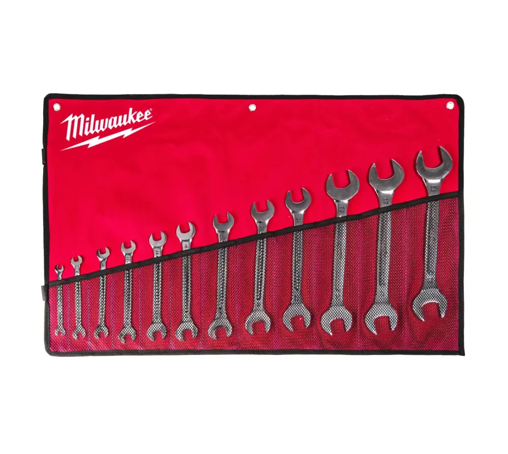 Llave de Juego de llaves de doble boca 12pcs Milwaukee