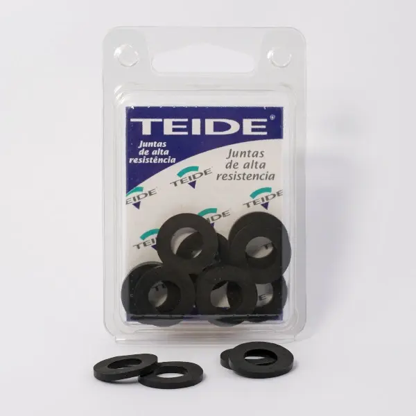 Junta de goma 1/2 ancha 10 uds