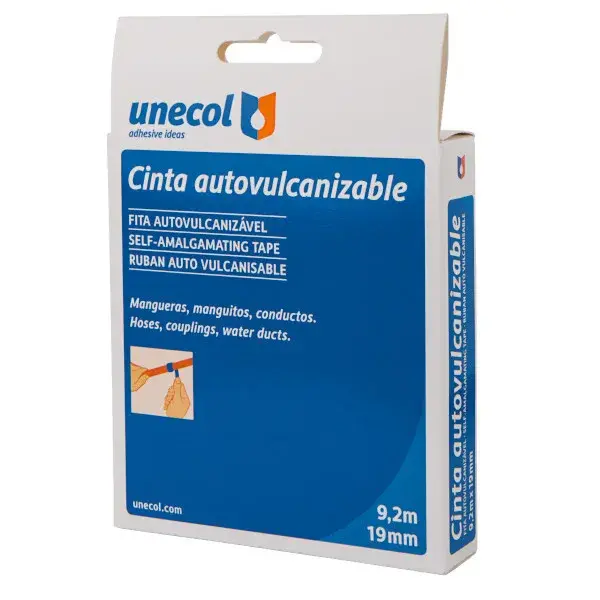 Cinta autovulcanizable 9,2 m x 19 mm unecol