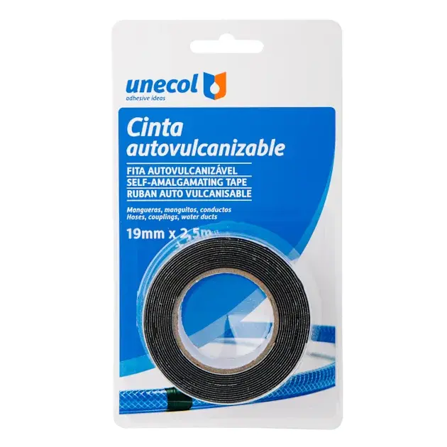 Cinta tapafugas 2,5 m x 19 mm unecol