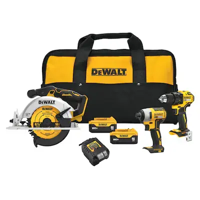 Kit Combinado DEWALT DCK330P2 20V MAX 3-Herramientas (Kit Exhaustivo | Potente |
