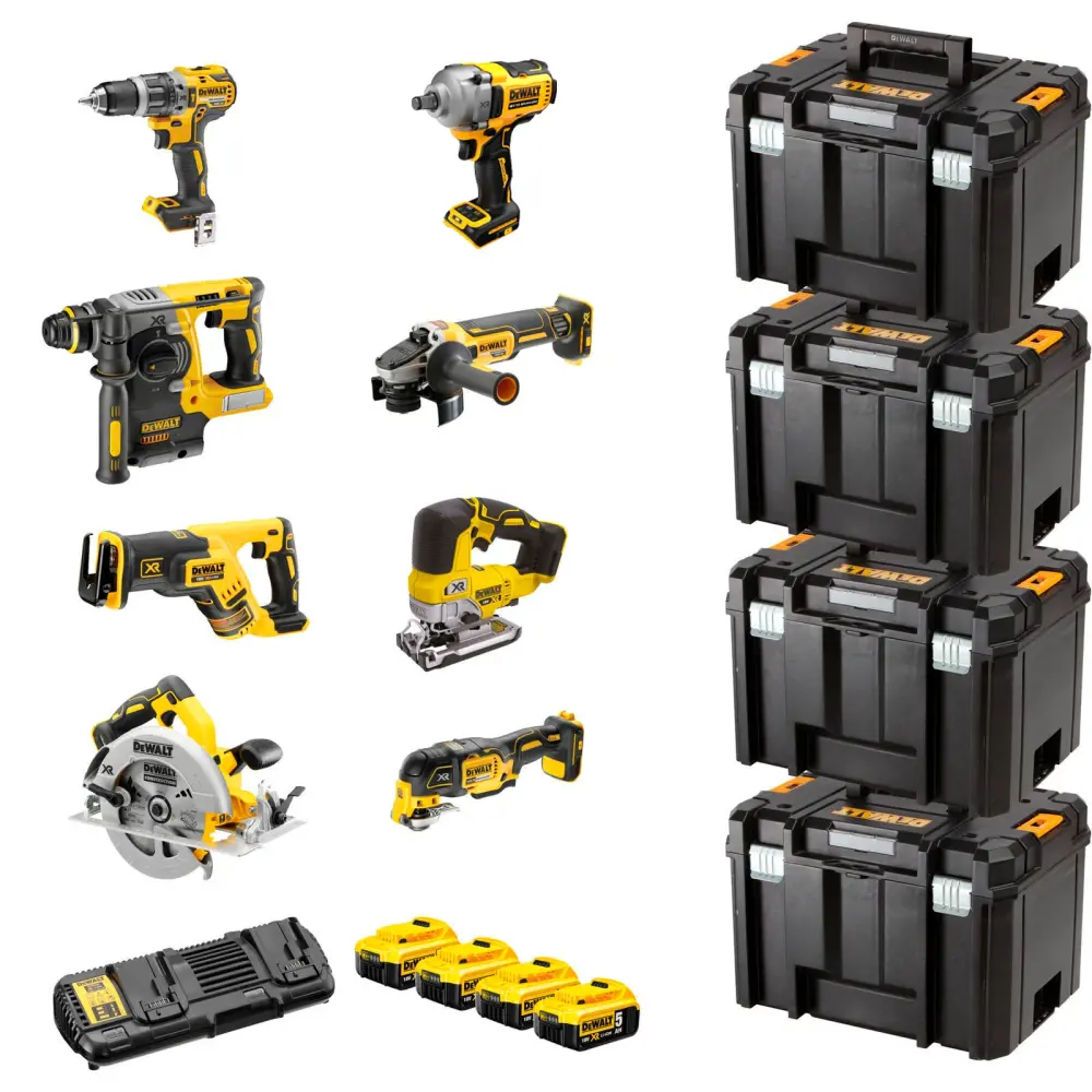 Multihérramienta KIT 8 Herramientas XR 18 V DCK865P4T DeWalt