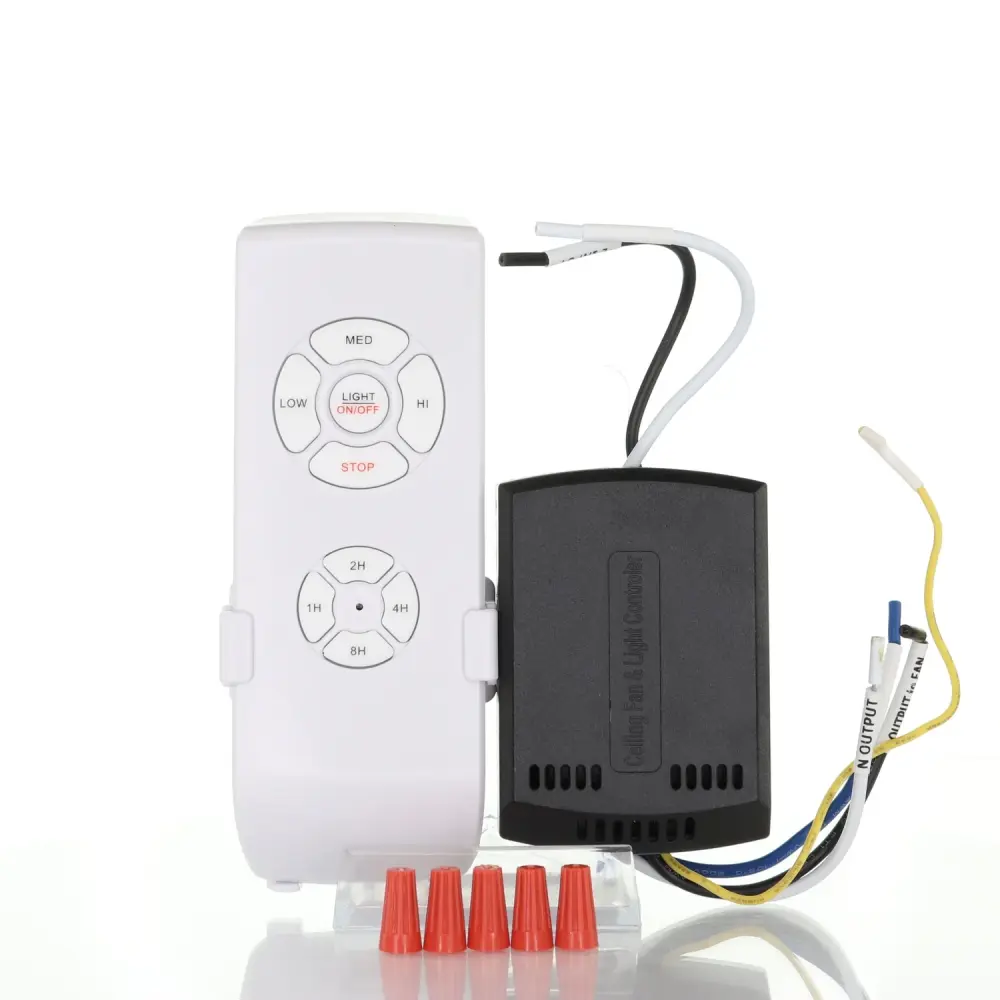 Ventilador de Techo Silencioso Kit de control remoto para ventilador de techo 3 en 1, de uso general, de tamaño pequeño,...