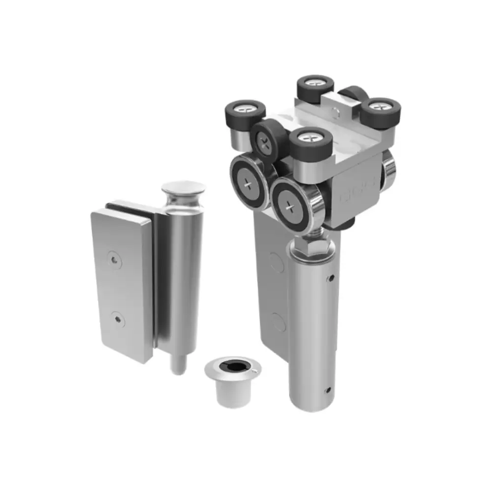 Kit Herraje Elemental Con Carretilla y Pasador Para Sistema Mexico IV herralum