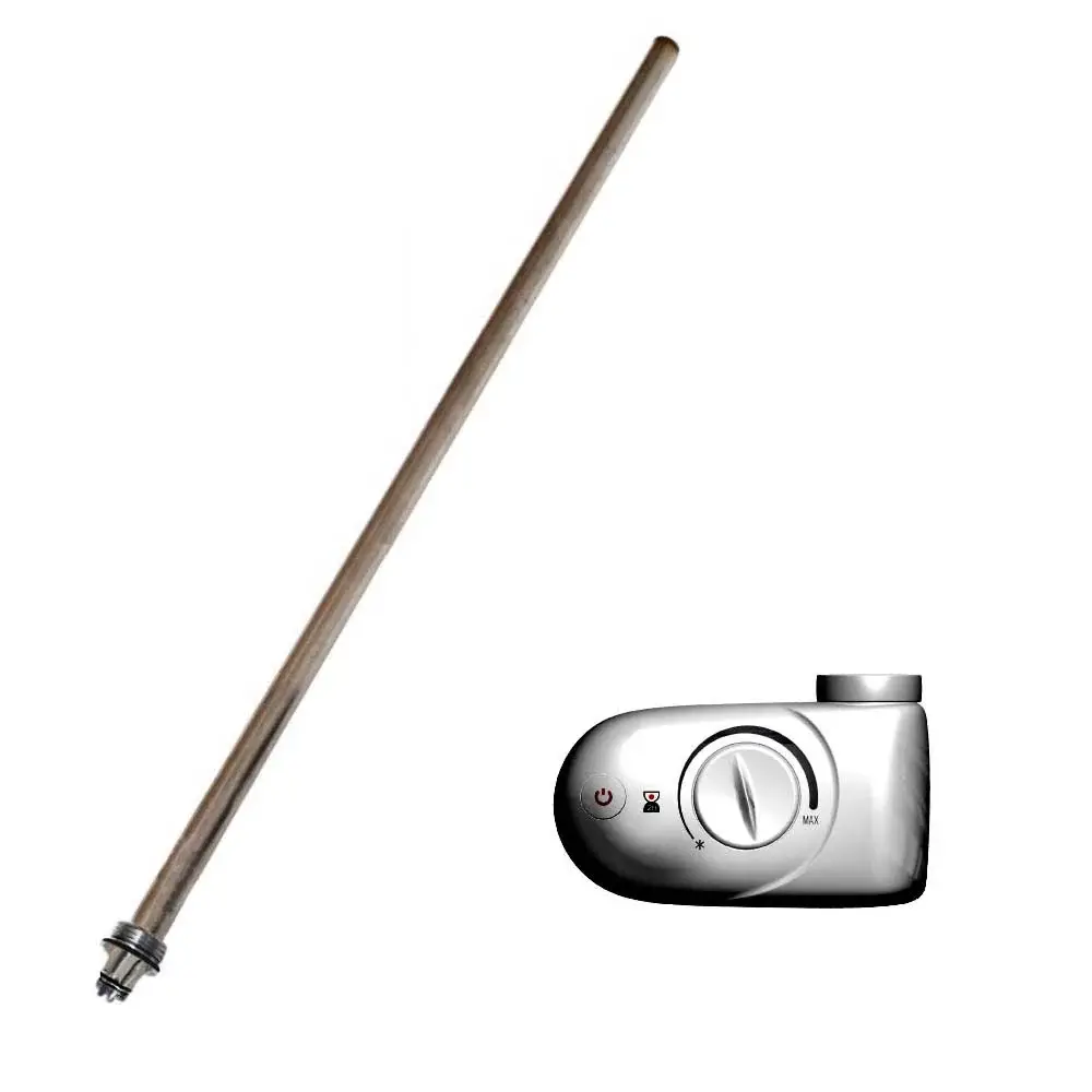 Repuesto Certificado OEM Kit Trasformazione Idraulico - Elettrico Lazzarini per termoarredo cromato da 500W