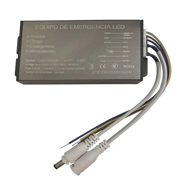 Calentador Químico Kit de emergencia aluminio negro gris 16x60x20 cm 3-40W - CLTR0001