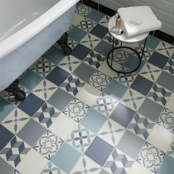 Suelo vinílico Click PVC Multicolor Jazy goodhome