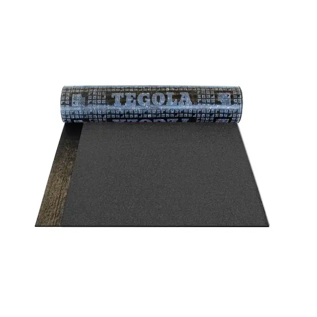 Lámina asfáltica mineral 1 x 8 m gris