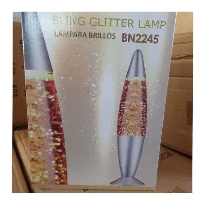 Lámpara Fantasí Brillos en Latón Envejecido