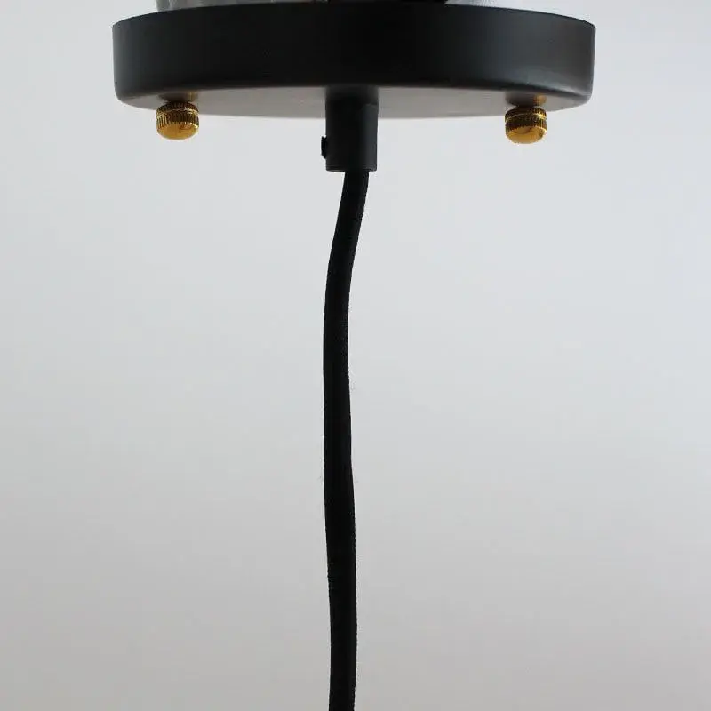 Lámpara de techo Orlando E27 negro para Pasillo