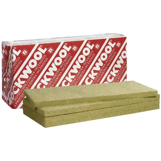 Pack 10 paneles de lana de roca 135 x 60 x 4 cm - 70 kg