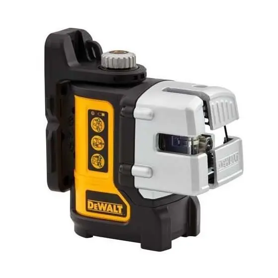 Nivel láser - Dewalt - dw089cg - línea verde - intersección de 90° - soport con 3 ños de Garantí