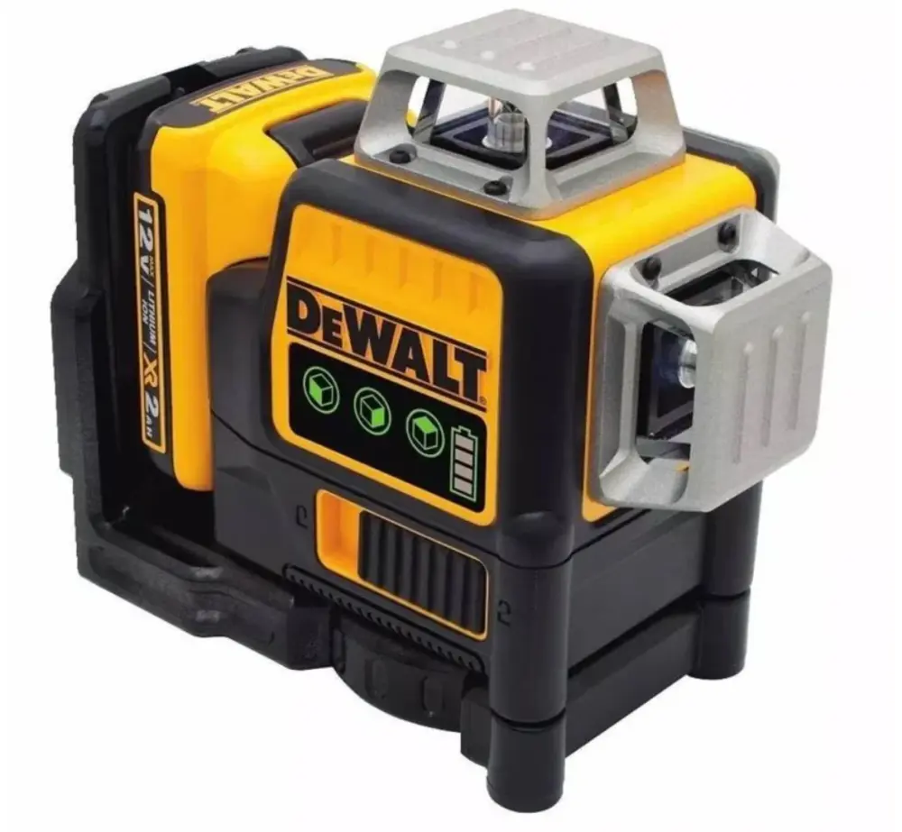 Nivel Láser de 3 Líneas Cruzadas de 360° 12V MAX* Luz Verde | Nivelación Automática |