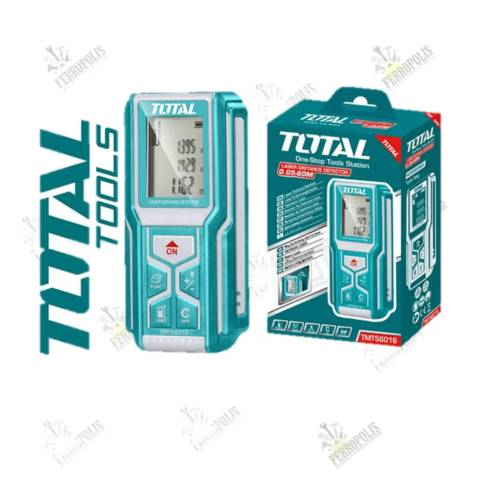 WINCHA MEDIDOR DISTANCIA LASER 60M TOTAL USO RUDO