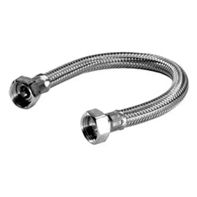 Latiguillos super acero inox h 1/2 - h 1/2 40 cm