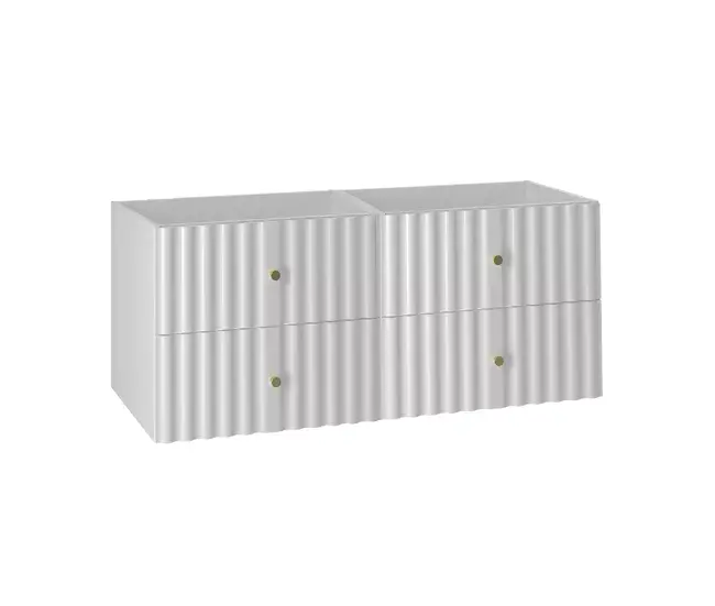 Mueble bajo lavabo 120cm Izae Blanco