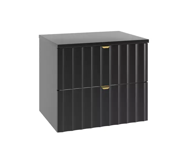Mueble bajo lavabo 60cm encimera Lexa Negro