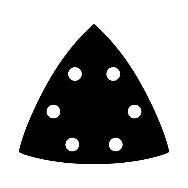 6 LIJAS DELTA GR 80 FLEXOVIT