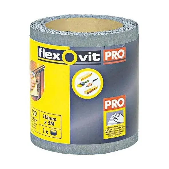 Rollo de lija gr 120 flexovit