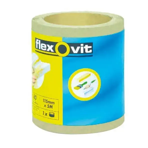 Rollo de lija gr 180 flexovit