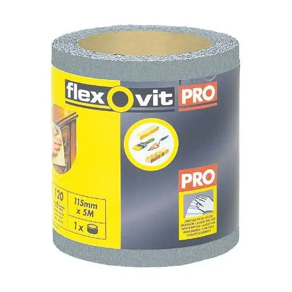 Rollo de lija pro gr 240 flexovit