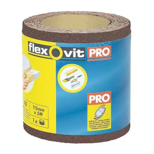 Rollo de lija pro gr 60 flexovit