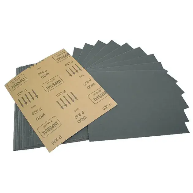 Papel de lija al agua grano 180