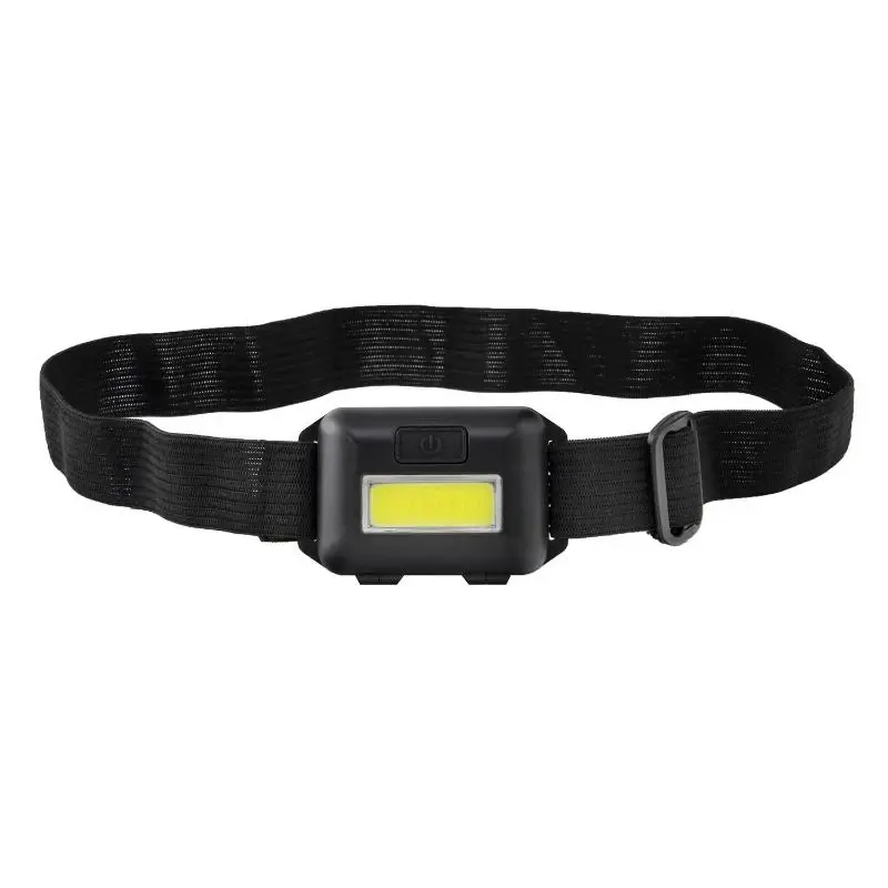 Linterna Led Frontal Cabeza Ajustable 120 Lumenes, 3 Modos, Cinta Ajustable, 3 Baterias Aaa Incluidas