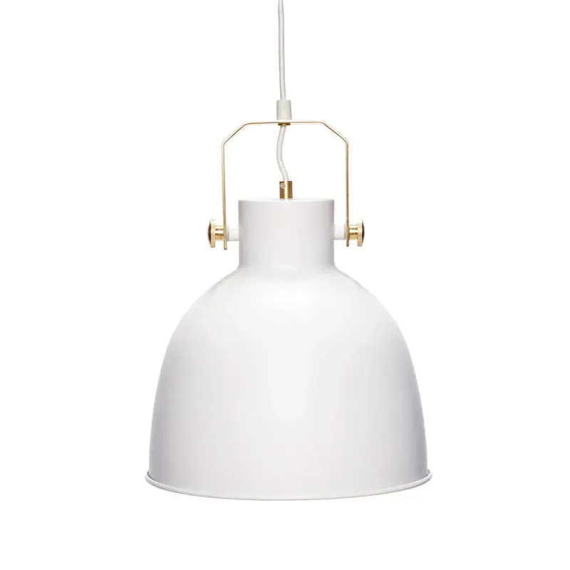 Frontal Recargable Hübsch Clearly, lámpara de techo blanca