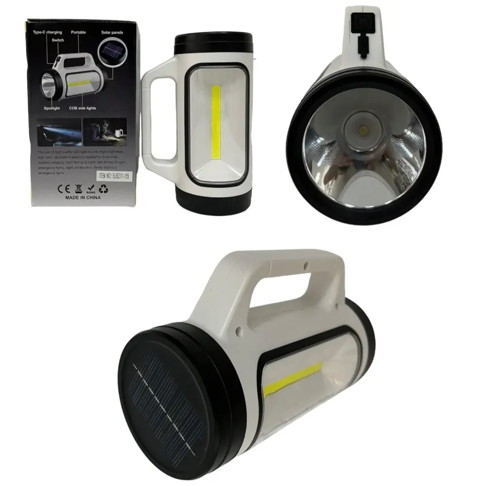 Linterna C/Mango 36+Cob con 2 ños de Garantí