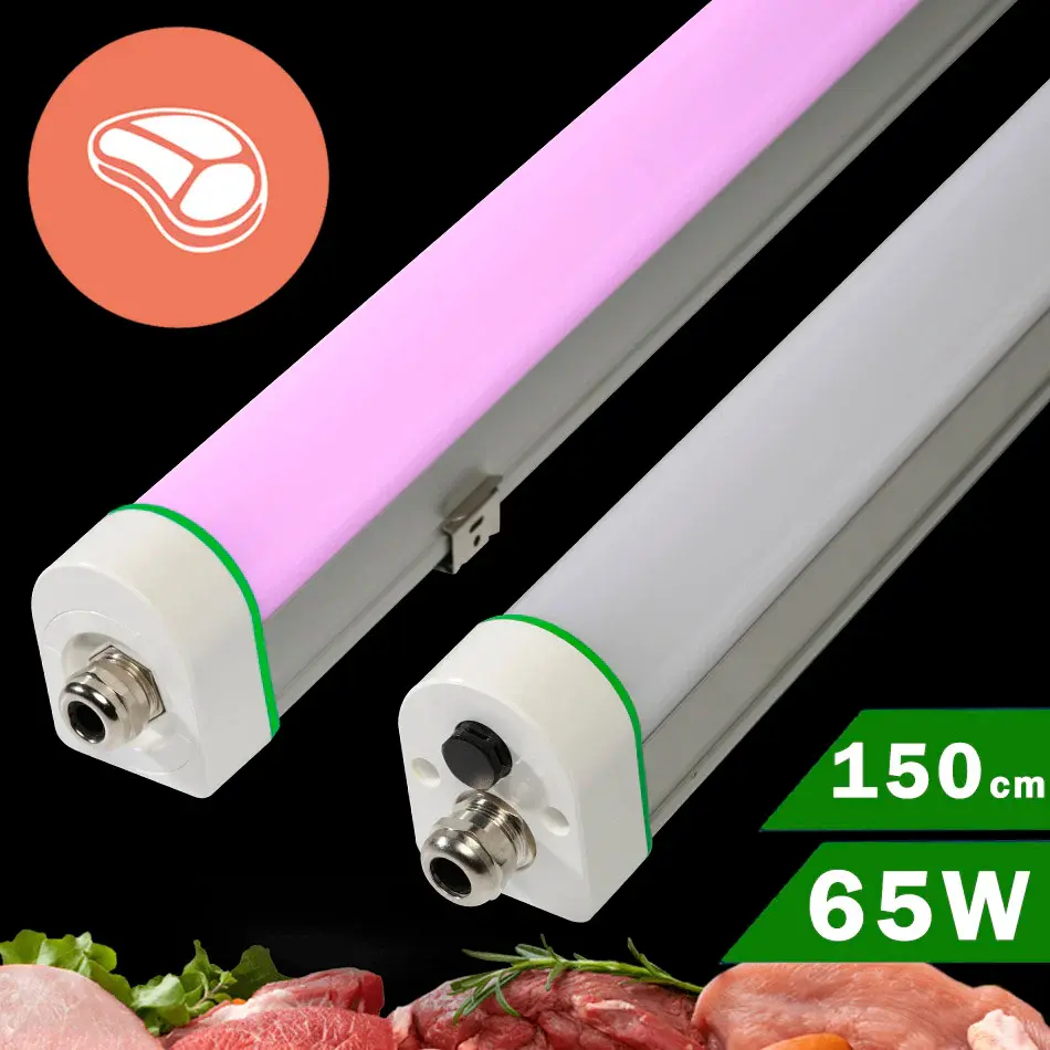 Linterna Magnética Luminaria Alta Potencia 65W 150cm Destacado Carnicerías