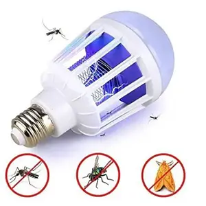 LÁMPARA DE LED CON MOSQUITO KILLER DE 15W con Carga Solar